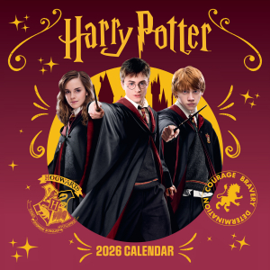 Harry Potter  - 2026 Square Calendar in the group MERCHANDISE /  /  /  at Bengans Skivbutik AB (5642880)