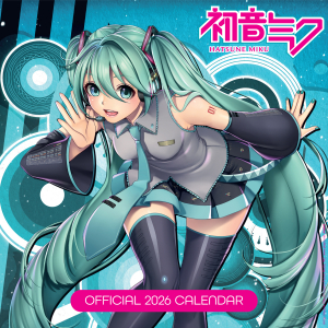 Hatsune Miku  - 2026 Square Calendar in the group OUR PICKS / Friday Releases / 2025-09-26 at Bengans Skivbutik AB (5642881)
