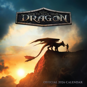 How To Train Your Dragon (Movie) - 2026 Square Calendar in the group MERCHANDISE /  /  /  at Bengans Skivbutik AB (5642882)