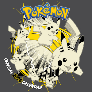 Pokemon  - 2026 Square Calendar in the group OUR PICKS / Friday Releases / 2025-09-26 at Bengans Skivbutik AB (5642892)