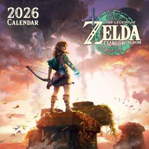 The Legend Of Zelda  - 2026 Square Calendar in the group MERCHANDISE /  /  /  at Bengans Skivbutik AB (5642902)