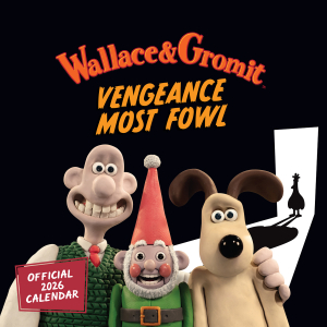 Wallace And Gromit  - 2026 Square Calendar in the group MERCHANDISE /  /  /  at Bengans Skivbutik AB (5642906)