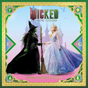 Wicked Movie  - 2026 Square Calendar in the group MERCHANDISE /  /  /  at Bengans Skivbutik AB (5642907)