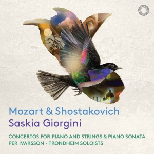Saskia Giorgini Per Ivarsson Tron - Mozart & Shostakovich: Concertos Fo in the group CD / Upcoming releases / Classical at Bengans Skivbutik AB (5642943)