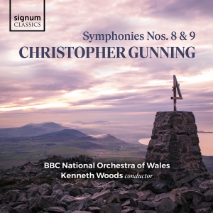 Christopher Gunning - Symphonies Nos. 8 & 9 in the group CD / Upcoming releases / Classical at Bengans Skivbutik AB (5642946)