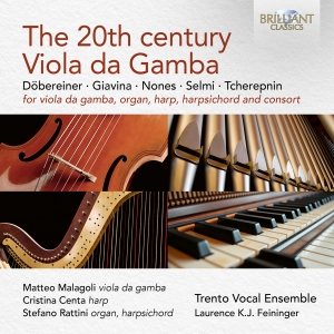 Matteo Malagoli - The 20Th Century Viola Da Gamba in the group CD / Upcoming releases / Classical at Bengans Skivbutik AB (5642981)