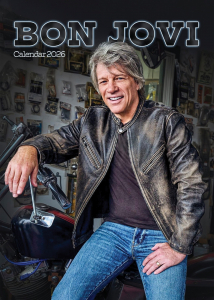 Bon Jovi - 2026 Unofficial Calendar in the group MERCHANDISE /  /  /  at Bengans Skivbutik AB (5643163)