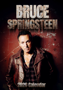 Bruce Springsteen - 2026 Unofficial Calendar in the group MERCHANDISE /  /  /  at Bengans Skivbutik AB (5643164)