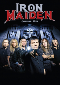 Iron Maiden - 2026 Unofficial Calendar in the group MERCHANDISE /  /  /  at Bengans Skivbutik AB (5643172)