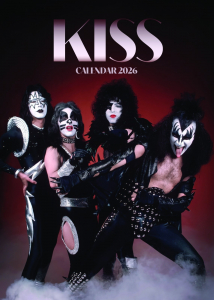 Kiss - 2026 Unofficial Calendar in the group MERCHANDISE /  /  /  at Bengans Skivbutik AB (5643174)