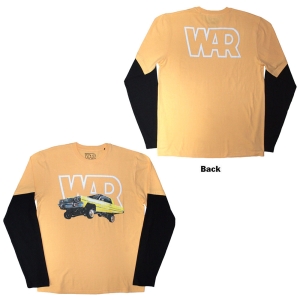 War - Car (Sand & Black) Uni Layered Longsleeve in the group MERCHANDISE / T-shirt / Nyheter / RnB-Soul at Bengans Skivbutik AB (5643212r)