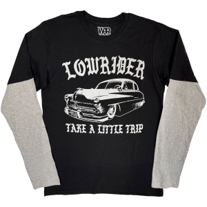 War - Low Rider (Black & Grey) Uni Layered Longsleeve in the group MERCHANDISE / T-shirt / Nyheter / RnB-Soul at Bengans Skivbutik AB (5643213r)