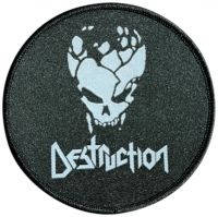 Destruction - Patch Skull Logo (10 Cm) in the group MERCHANDISE / Patch / Heavy Metal at Bengans Skivbutik AB (5643400)
