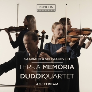 Dudok Quartet Amsterdam - Saariaho & Shostakovich: Terra Memoria in the group OUR PICKS / Friday Releases / 2025-10-31 at Bengans Skivbutik AB (5643561)