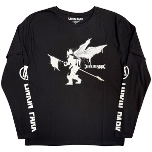 Linkin Park - Street Soldier Uni Bl Layered Longsleeve (L) in the group MERCHANDISE / T-shirt / Heavy Metal at Bengans Skivbutik AB (5643708)