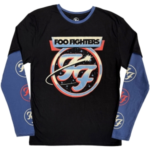 Foo Fighters - Comet Uni Bl/Denim Layered Longsleeve in the group MERCHANDISE / T-shirt / Nyheter / Pop-Rock at Bengans Skivbutik AB (5643860r)