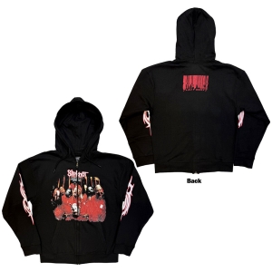 Slipknot - Spit It Out Uni Bl Zip Hoodie in the group MERCHANDISE / Hoodies / Nyheter / Hårdrock at Bengans Skivbutik AB (5643887r)