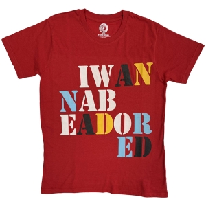 Stone Roses - Adored Uni Red T-Shirt in the group MERCHANDISE / T-shirt / Nyheter / Pop-Rock at Bengans Skivbutik AB (5643890r)