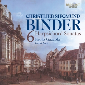 Binder C S - Six Harpsichord Sonatas in the group CD / Upcoming releases / Classical at Bengans Skivbutik AB (5644512)