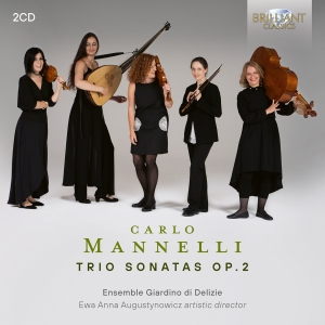 Carlo Mannelli - Trio Sonatas, Op. 2 in the group CD / Upcoming releases / Classical at Bengans Skivbutik AB (5644524)