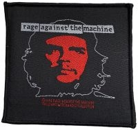 Rage Against The Machine - Patch Red Silhoutte Che (9,5 X 10,1 in the group MERCHANDISE / Accessoarer / Kommande / Hårdrock at Bengans Skivbutik AB (5644582)
