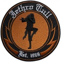 Jethro Tull - Patch Logo Est. 1968 (10 Cm) in the group MERCHANDISE / Accessoarer / Kommande / Pop-Rock at Bengans Skivbutik AB (5644583)