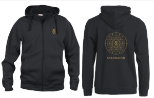 Sarayasign - Zip-Hood Throne (Xxl) - Black in the group OUR PICKS / Friday Releases / 2025-10-31 at Bengans Skivbutik AB (5644642)