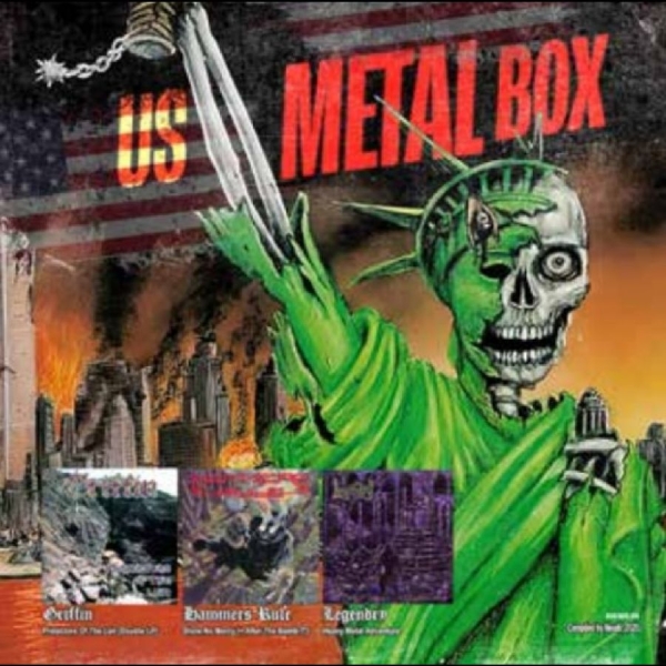 Various Artists - Us Metal Box in the group OUR PICKS / Friday Releases / 2025-10-24 at Bengans Skivbutik AB (5644839)
