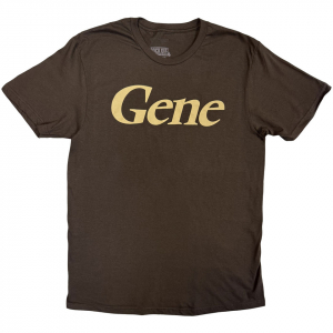 Gene - Classic Logo Uni Brown T-Shirt in the group MERCHANDISE / T-shirt / Kommande / Pop-Rock at Bengans Skivbutik AB (5645417r)