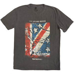 Stone Roses - Waterfall Jumbo-Print Stone Wash Uni Char T-Shirt in the group MERCHANDISE / T-shirt / Kommande / Pop-Rock at Bengans Skivbutik AB (5645420r)