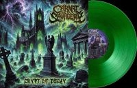 Carnal Savagery - Crypt Of Decay (Green Vinyl Lp) in the group VINYL / Upcoming releases / Hårdrock at Bengans Skivbutik AB (5645477)