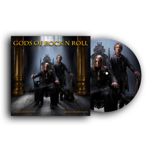 Billy Morrison / Ozzy Osbourne - Gods Of Rock N Roll (Picture EP Vinyl) in the group VINYL / Upcoming releases / Pop-Rock at Bengans Skivbutik AB (5645659)