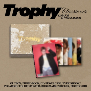 82Major - Trophy (Classic Ver.) in the group CD / Upcoming releases / K-Pop at Bengans Skivbutik AB (5646305)