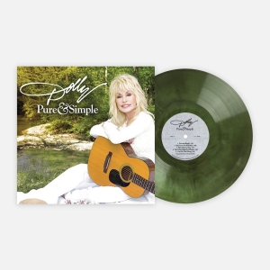 Dolly Parton  - Pure & Simple (Green Galaxy Vinyl) in the group VINYL / Country at Bengans Skivbutik AB (5646556)