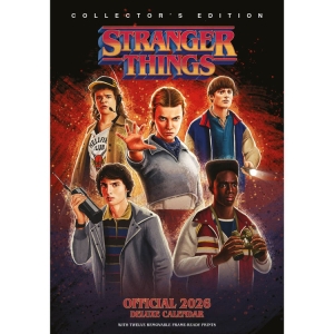 Stranger Things - 2026 A3 Deluxe Calendar in the group MERCHANDISE / / / at Bengans Skivbutik AB (5646809)