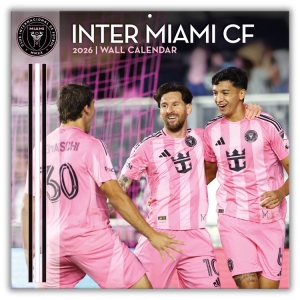 Inter Miami Cf - 2026 Square Calendar in the group MERCHANDISE / / / at Bengans Skivbutik AB (5646811)