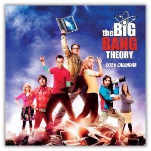 The Big Bang Theory  - 2026 Square Calendar in the group MERCHANDISE /  /  at Bengans Skivbutik AB (5646815)