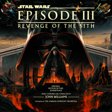 John Williams - Star Wars: Revenge Of The Sith (Red in the group VINYL / Upcoming releases / Film-Musikal at Bengans Skivbutik AB (5646909)