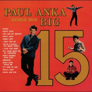 Paul Anka - Paul Anka Sings His Big 15 in the group CD / Upcoming releases / Pop-Rock at Bengans Skivbutik AB (5646977)