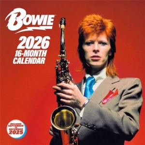 David Bowie - 2026 Square Calendar in the group OUR PICKS / Friday Releases / 2025-10-31 at Bengans Skivbutik AB (5647040)