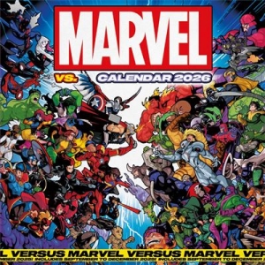 Marvel - 2026 Square Calendar in the group MERCHANDISE / / at Bengans Skivbutik AB (5647046)