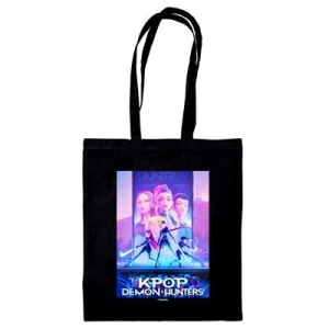 K-Pop Demon Hunters  - Key Art- Black Tote Bag in the group OUR PICKS / Friday Releases / 2025-10-31 at Bengans Skivbutik AB (5647056)