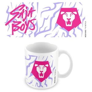 K-Pop Demon Hunters  - (Saja Boys Logo) White Pod Mug in the group OUR PICKS / Friday Releases / 2025-10-31 at Bengans Skivbutik AB (5647062)