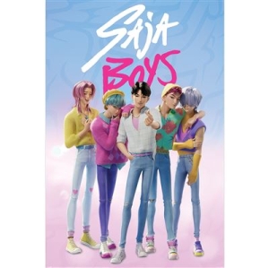 K-Pop Demon Hunters  - Saja Boys - Poster 91,5 X 61 Cm in the group MERCHANDISE / Poster / Pop-Rock at Bengans Skivbutik AB (5647085)