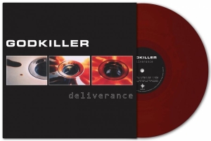 Godkiller - Deliverance (Red Vinyl Lp) in the group VINYL / Upcoming releases / Hårdrock at Bengans Skivbutik AB (5647250)