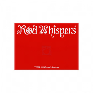 Twice - 2026 Seasons Greetings (Red Whispers) in the group MERCHANDISE / Merch / Kommande / K-Pop at Bengans Skivbutik AB (5647417)