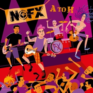 Nofx - A To H (Transparant Magenta Vinyl L in the group VINYL / Upcoming releases / Pop-Rock at Bengans Skivbutik AB (5647702)