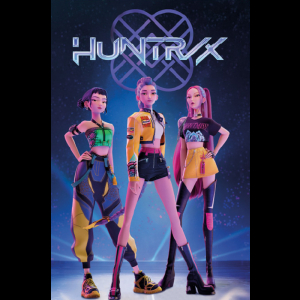 K-Pop Demon Hunters - Girls 91,5 x 61 cm Poster in the group MERCHANDISE / Poster /  at Bengans Skivbutik AB (5647729)
