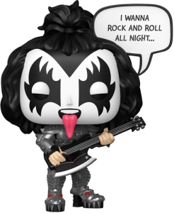 Kiss  - Funko Pop! Rocks: The Demon, Rock & Roll All Night in the group MERCHANDISE / Merch / Hårdrock at Bengans Skivbutik AB (5647759)
