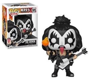 Kiss  - Funko Pop! Rocks: The Demon in the group MERCHANDISE / Merch / Hårdrock at Bengans Skivbutik AB (5647767)